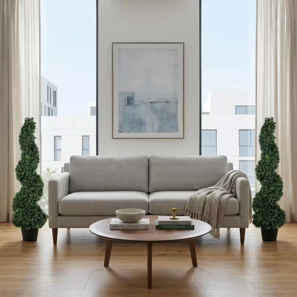 🌱 Artificial Boxwood Spiral Topiary Tree